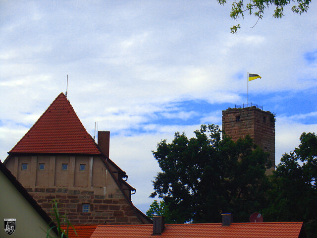 Burg Hilpoltstein in Bayern