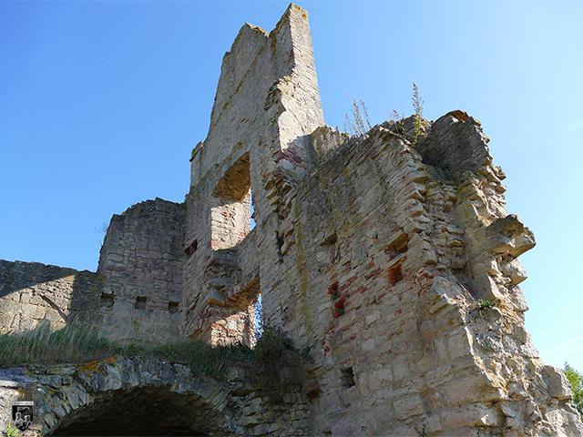 Vom Baubestand her haben sich keinerlei Hinweise darauf erhalten, dass Burg Homburg bei Gössenheim aus dem 11. Jahrhundert stammt. 
