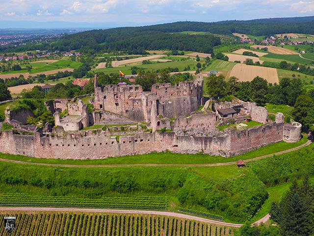 Burg und Festung Hochburg, Hachberg in Baden-W%C3%BCrttemberg