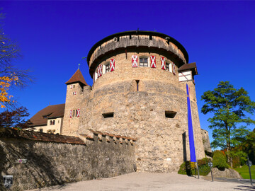 Schloss Vaduz, Hohenliechtenstein, Burg Liechtenstein 2