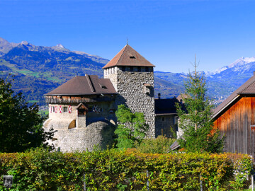 Schloss Vaduz, Hohenliechtenstein, Burg Liechtenstein 3