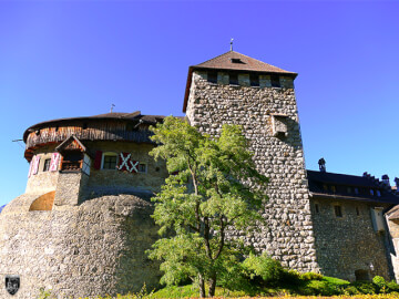Schloss Vaduz, Hohenliechtenstein, Burg Liechtenstein 8