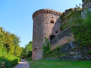 Burg Alt-Dahn, Altdahn, Dahner Burgen 2